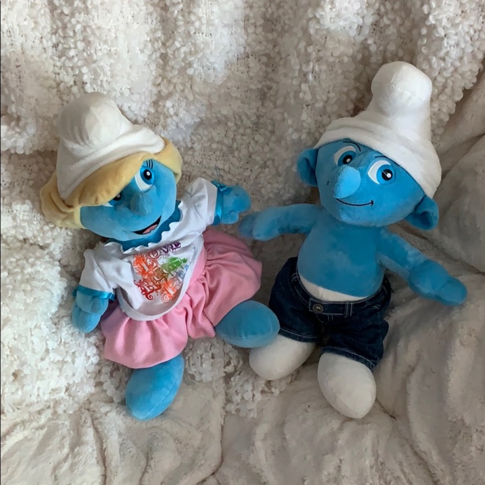 Smurf Build-A-Bear Set